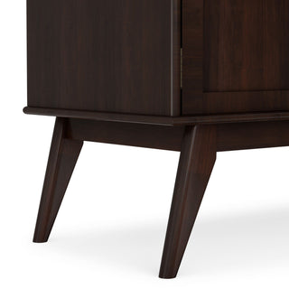 Draper - Handcrafted Mid Century Low TV Media Stand