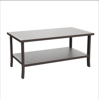 Patio Furniture Set With Coffee Table And Cushions For Backyard