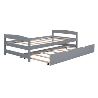 Platform Bed With Trundle