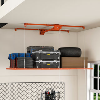 Overhead Garage Storage Rack For Ceilings