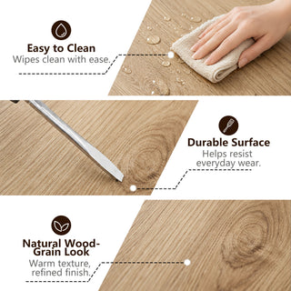 C - Shaped End Table With Sturdy Base