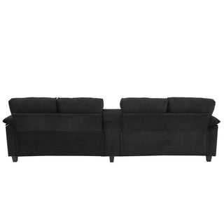 Modern U - Shaped Sectional Sofa With Storage Ottomans, USB Ports, And Cup Holders