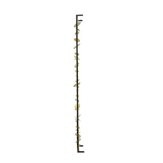 Metal Decorative Wall Art With Frame, Wall Decor For Living Room (Set of 3) - Gold