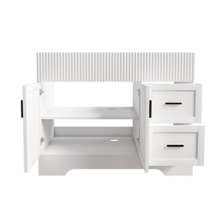 Modern Bathroom Vanity With 2 Drawers