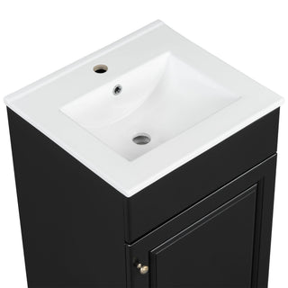 Bathroom Vanity With Sink, Cabinet With Adjustable Shelf
