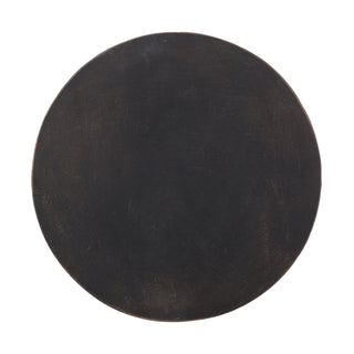Outdoor End Table With Cutout Handle - Copper