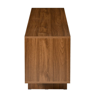 Retro Style TV Stand With Wavy Door