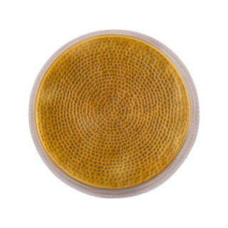 Et-201 - Oval End Table - Gold