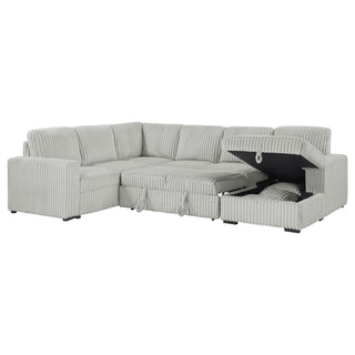 Thurston - Storage Sectional Sofa With Pop Up Bed