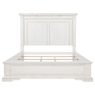 LED Light Panel Bed With Traditional Design