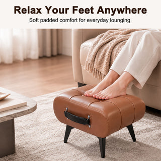 Minimalist Footstool With Hidden Storage