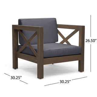 Brava - Mid - Century Modern Club Chair With Water Resistant Cushions