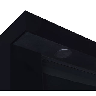 TV Stand Fireplace Console With Bluetooth Speaker