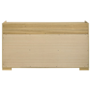 Lincoln - 6 Drawer Dresser - Natural / White