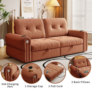 Cloud Like Convertible Sofa Bed With For Living Room