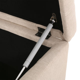 Isabella - Contemporary Ottoman With Storage