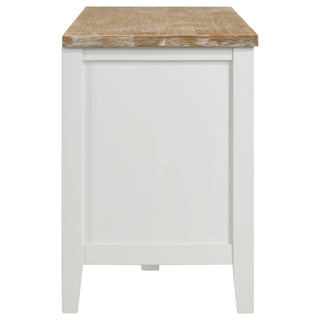 Evanston - 2 Door Stand - White