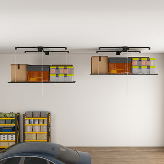 Overhead Garage Storage Rack For Ceilings