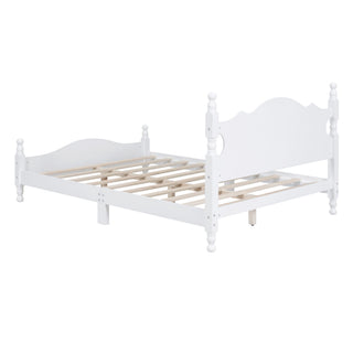 Platform Bed Frame With Slat Support