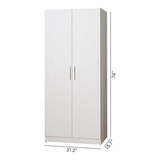 Mia - Farmhouse Shoe Cabinet With 6 Shelves