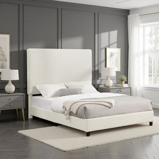 Upholstered Headboard Platform Bed