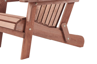 Oversize Outdoor Folding Adirondack Chair, Patio Chair For Garden