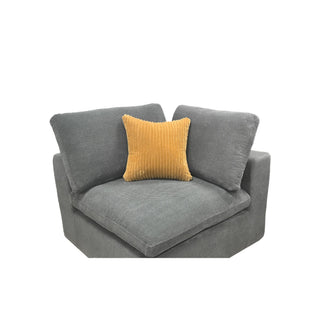 Custom Configuration Modular Sectional & Toss Pillows