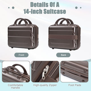 Spinner Luggage Set With Combination Lock