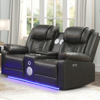Challenger - LED Power Recliner Set