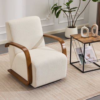 360° Swivel Accent Chair - Beige