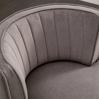 360 Degree Swivel Cuddle Barrel Accent Sofa Chair