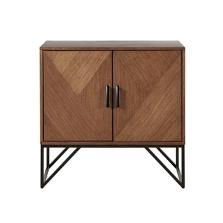 Krista - Accent Cabinet With Magnetic Doors - Brown