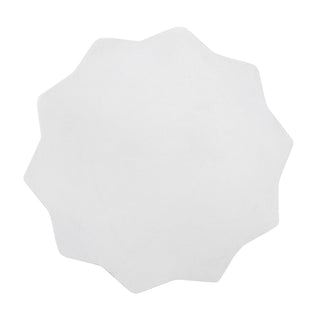 Outdoor Lightweight Concrete Side Table - Antique White