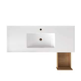 Bathroom Vanity With Abundant Storage 2 Soft Close Doors And 6 Drawers