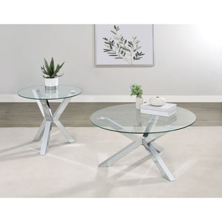 Alexa - Round Coffee And End Table Set