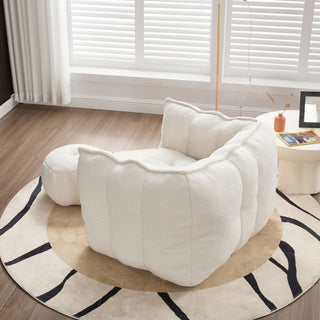 Soft Bean Bag Chair With High Resilient Foam