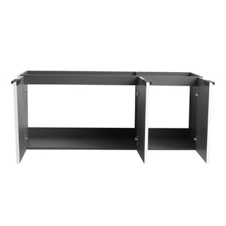 Contemporary Wall Mounted Bathroom Vanity With Soft Close Doors