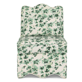 Stylish Flannel Dining Chair With Soft Cushion And Backrest
