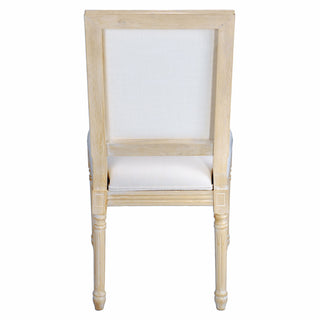 Dining Chairs With Upholstered Square Back (Set of 2)