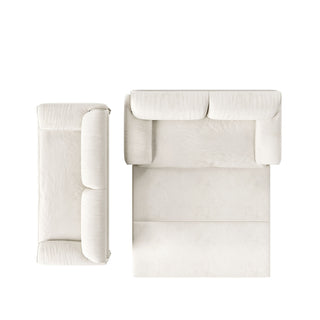 Queen Pull Out Sofa Bed With Side Storage