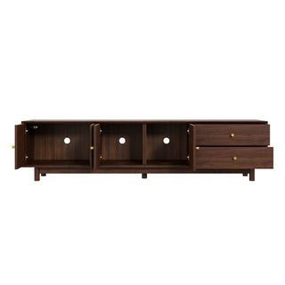 TV Stand With For 85" TVs - Walnut