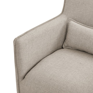 Ayla - Swivel Accent Chair With Matching Lumbar Pillow