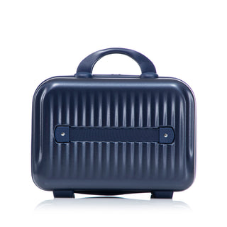Luggage Set With Cosmetic Case, Combination Lock, Front Opening Design