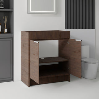 Freestanding Bathroom Vanity Cabinet With Soft Close Doors, Cabinet Only
