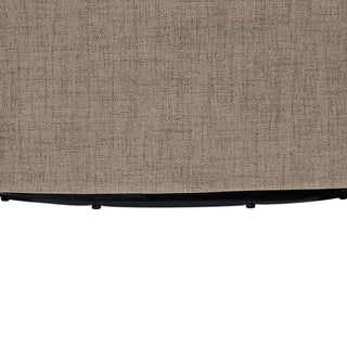 Solitude - Skirted Swivel Accent Chair With Hemp Like