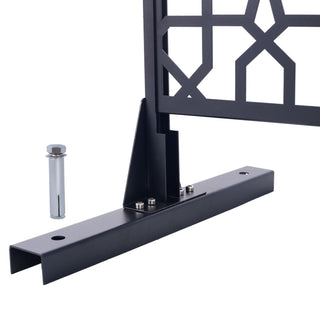 Outdoor & Indoor Metal Freestanding Decorative Privacy Screen