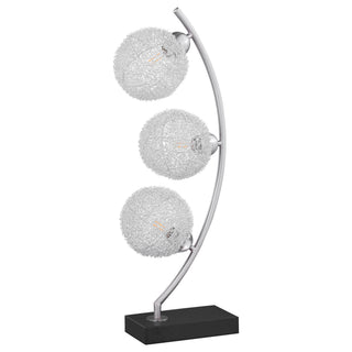 Mcdougal - Spherical Table Lamp With LED Lighting - Black