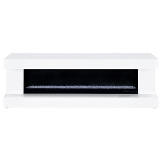 TV Stand Fireplace Console With Bluetooth Speaker