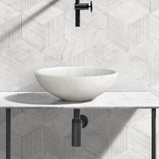 Bathroom Vessel Sink, Circular Design
