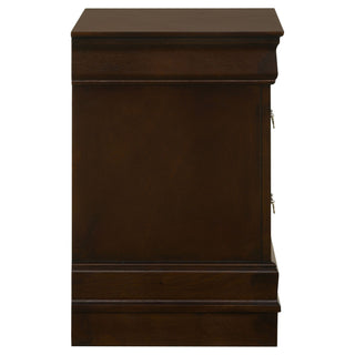 Demetra - 2 Drawer Nightstand - Cappuccino